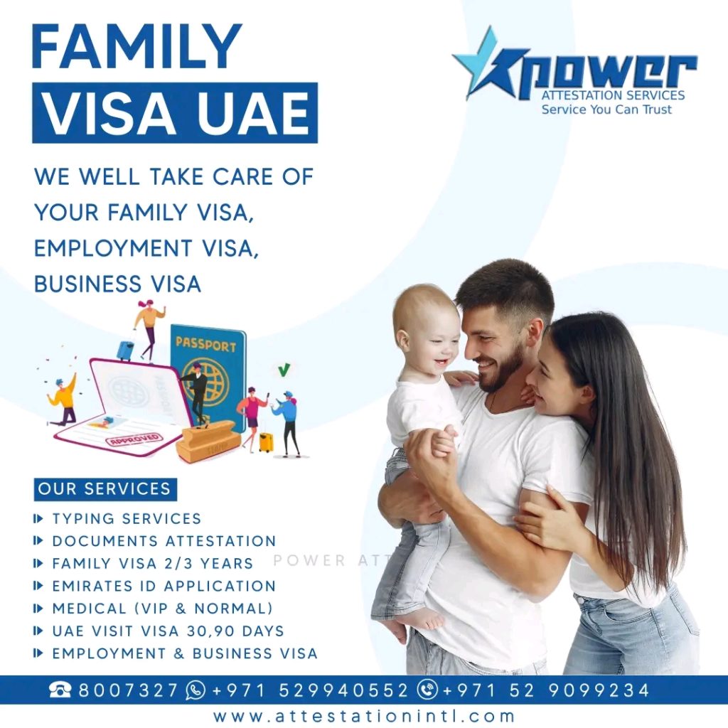 about the family visa process and requirements.