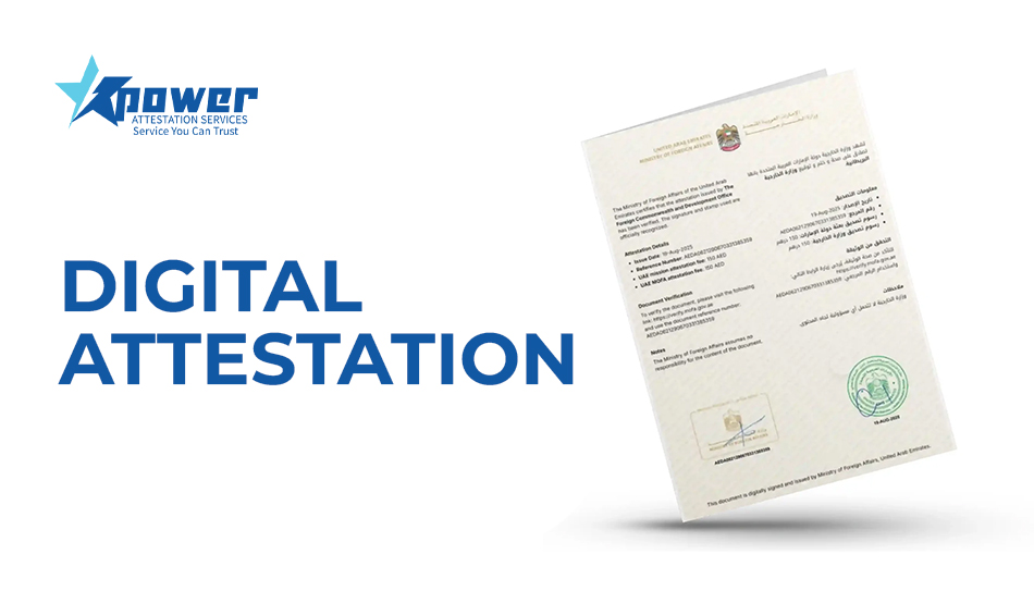 Digital Attestation UAE